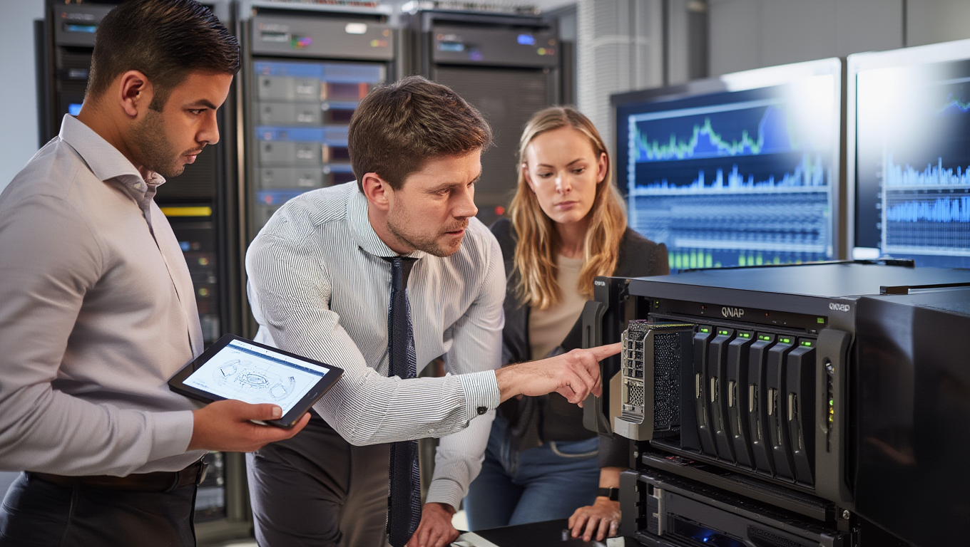 %داده های امن پارسه ریما نمایندگی رسمی کیونپ در ایران%