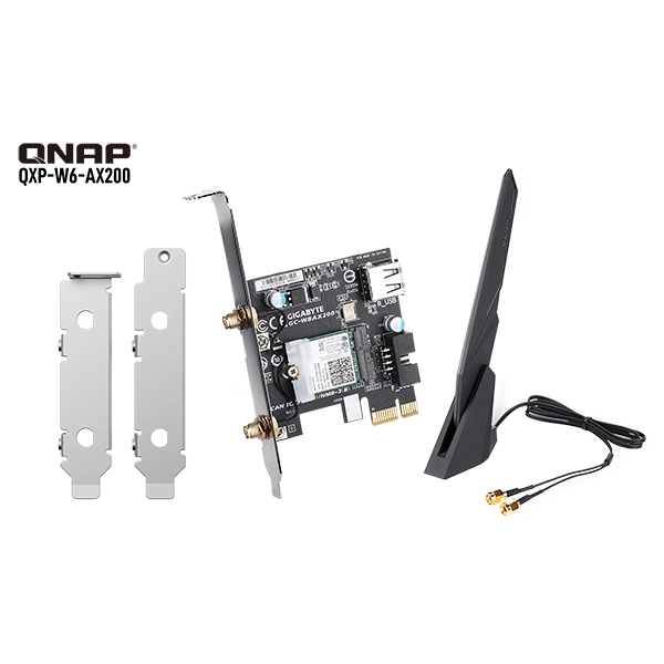 QXP-W6-AX200 1 کارت شبکه بی سیم وایرلس کیونپ qnap