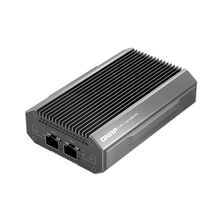 تبدیل usb به فیبر نوری کیونپ qnap